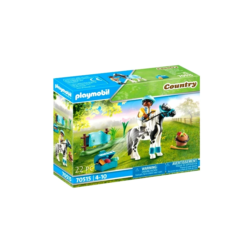 Playmobil Playmobil Αναβάτης Με Πόνυ Lewitzer (70515)