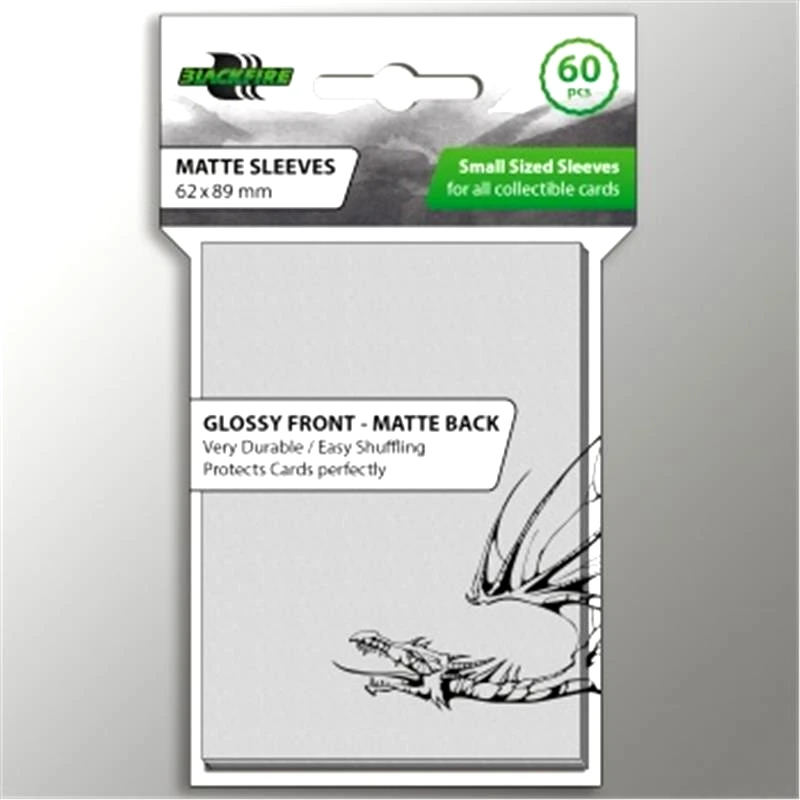 Blackfire Clear Matte Sleeves Small Sized 62X89Mm 60Pcs (BF03976)