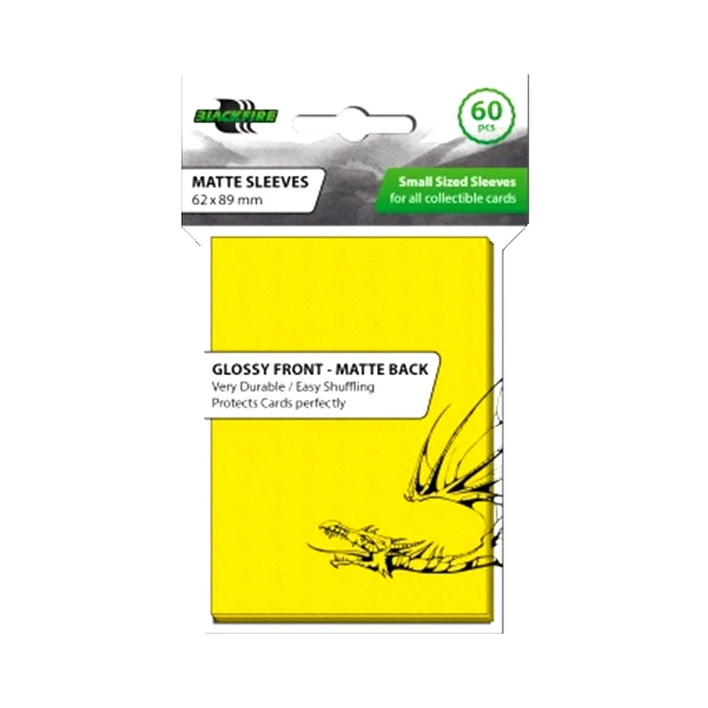 Blackfire Blackfire Small Sleeves - Yellow (60 Sleeves) (BF04072)