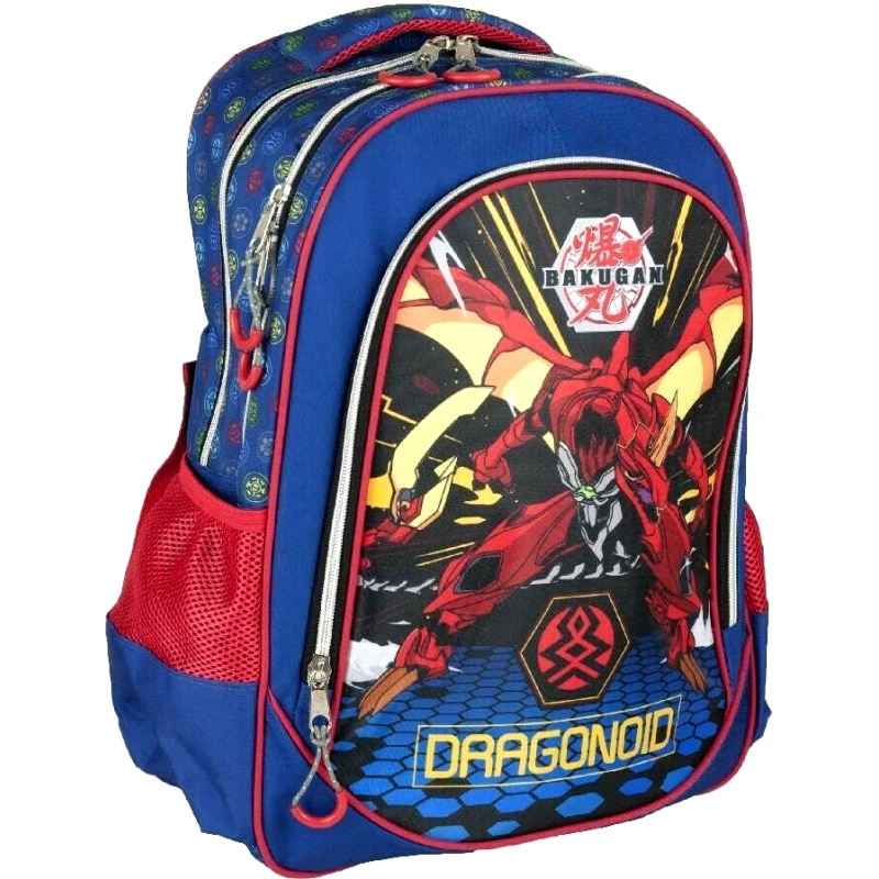 Bakugan Gim Bakugan Σχολική Τσάντα Πλάτης Δημοτικού (334-56031)
