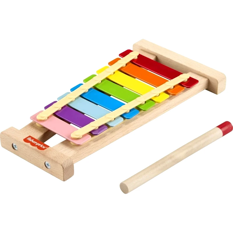 Fisher Price Fisher Price Ξύλινο Ξυλόφωνο Μουσικό Παιχνίδι (HXV13)