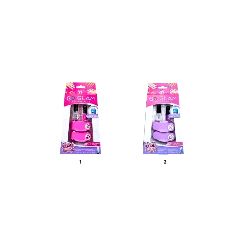 Spin Master Spin Master Cool Maker Go Glam Μανό Και Μοτίβα Για Τον Εκτυπωτή Νυχιών - 2 Σχέδια (6046865)