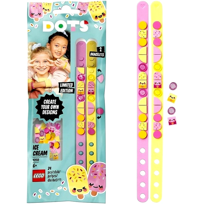 Lego Lego Dots Power Bracelet Ice Cream Besties - Βραχιόλια Φιλαράκια Παγωτά (41910)
