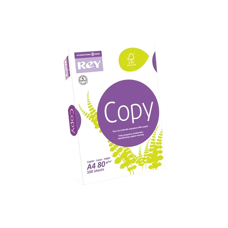 A & G Χαρτί Φωτοτυπικού 500Φ Α4 Rey Copy Λευκό 0080Gsm (22943)