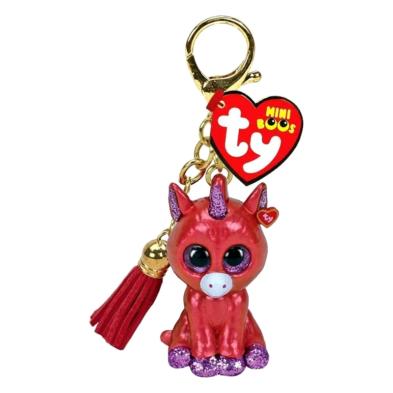 Ty Beanie Boos TY Mini Boos Κλιπ Μονόκερος Ροζ-Μωβ (1607-25062)