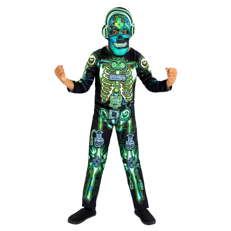 Fun Fashion Αποκριάτικη Στολή Dark Tech Skeleton Μεγ.10 (99943L)