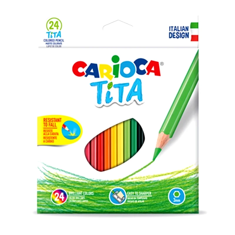Carioca Carrioca Μολύβια Χρωματιστά 03mm (23068)