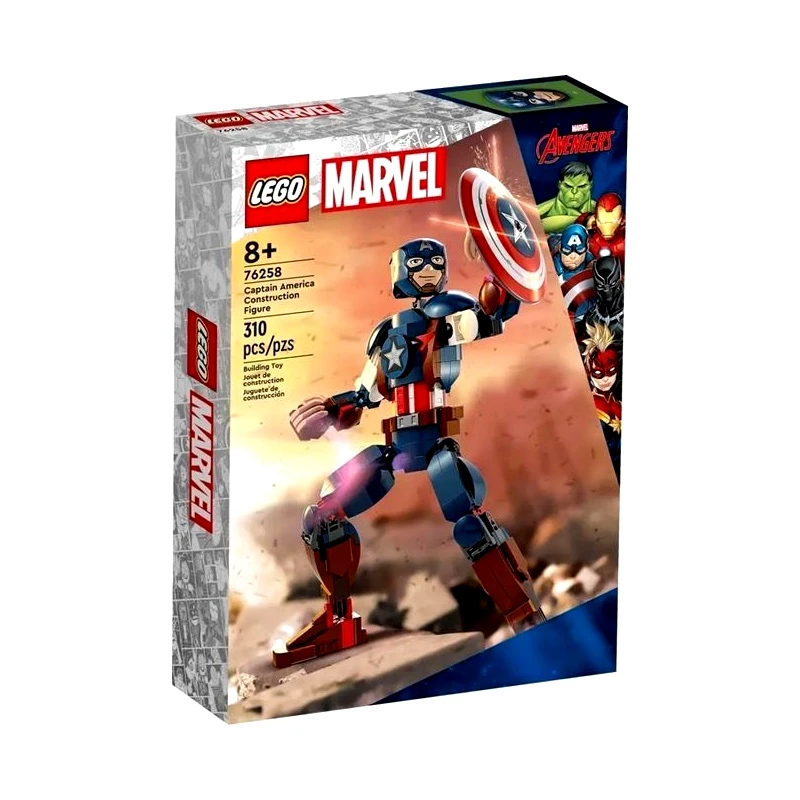 Lego Lego Super Heroes Captain America Construction Figure (76258)