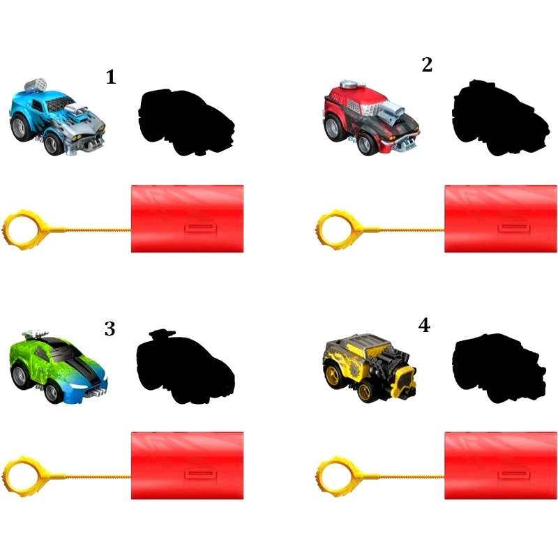 Giochi Preziosi Boom City Racers S1 Double Pack-4 Σχέδια (BMC04000)