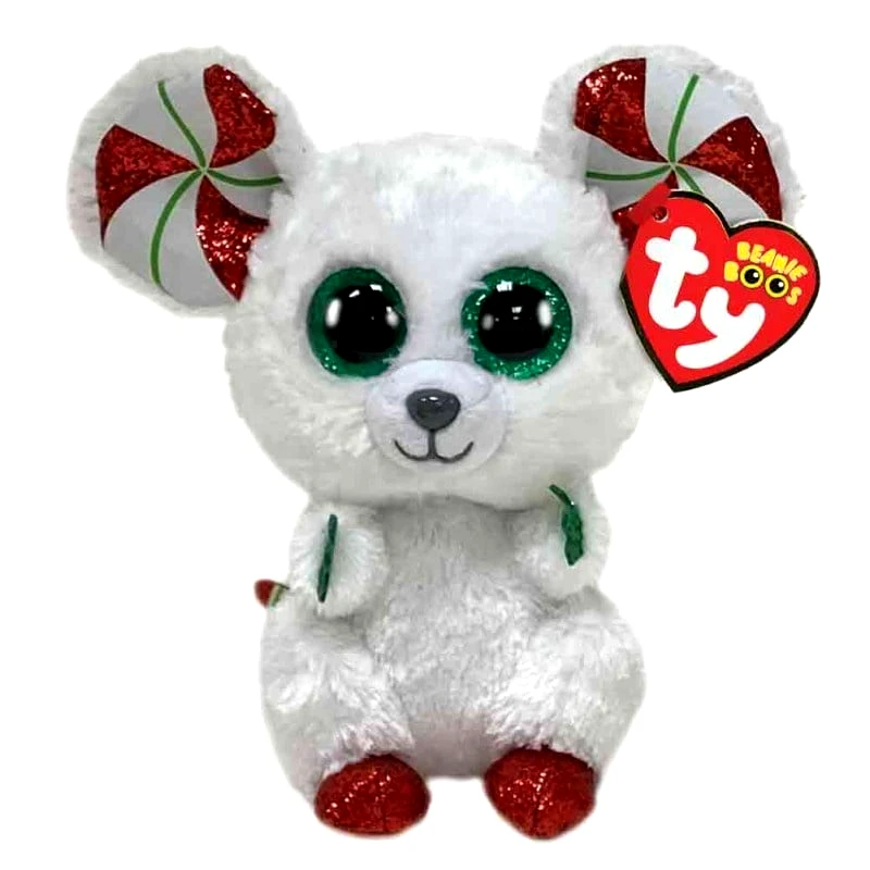 Ty Beanie Boos Γουν.Ποντικακι Χριστουγεννα 15Εκ. (1607-36239)