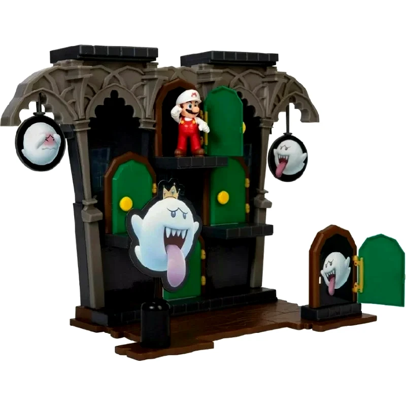 Jakks Pacific Super Mario Σετ Παιχνιδιού Deluxe Boo Mansion (JPA40428)