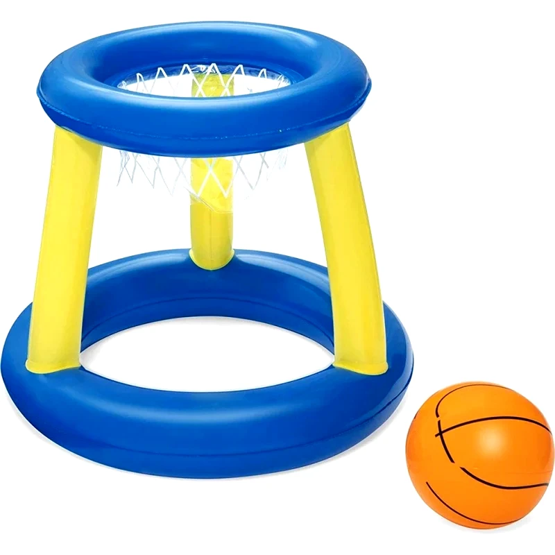 Bestway Bestway Splash 'N Hoop Φουσκωτή Μπασκέτα Πισίνας 61cm Μπλε-Κίτρινο (467032)