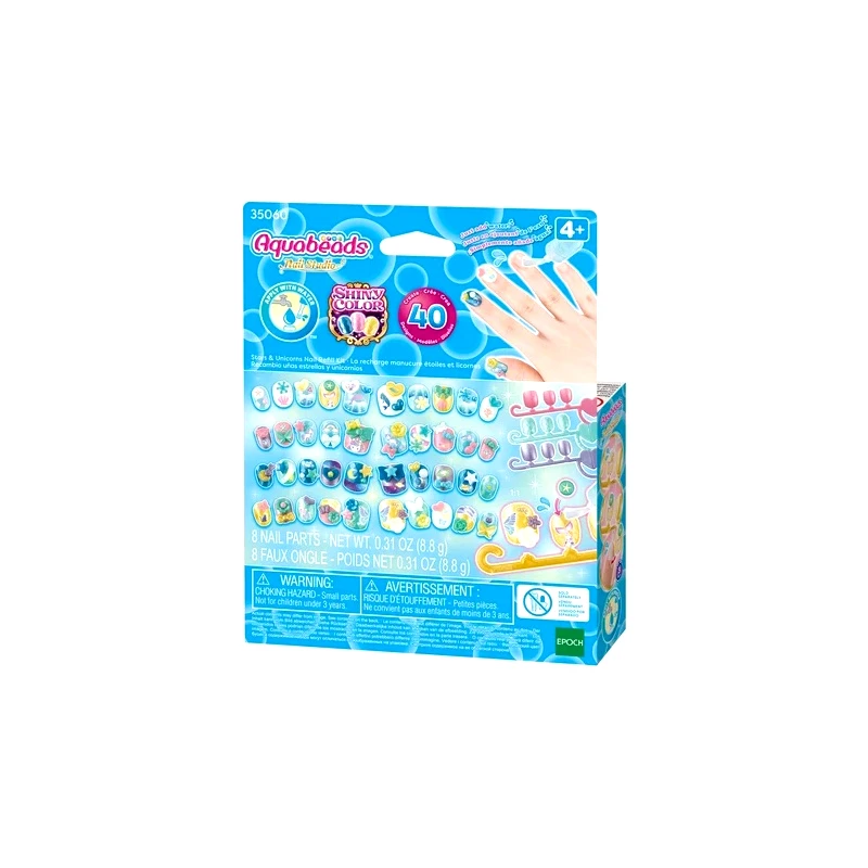 Aquabeads Aquabeads Stars & Unicorns Nail Refill Kit (35060)