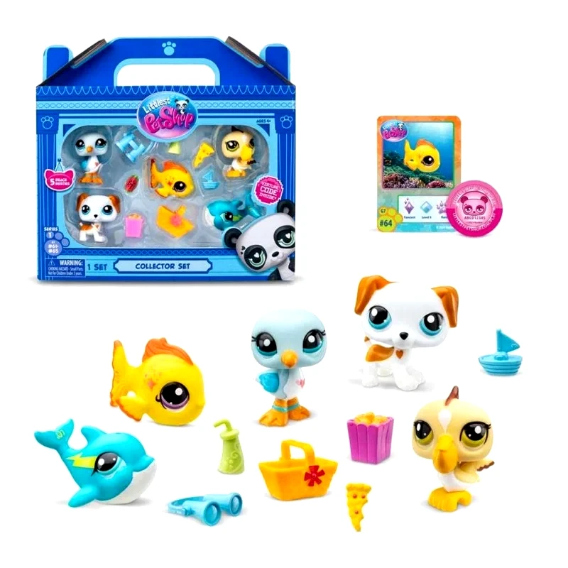 Littlest Pet Shop Littlest Pet Shop 5 Φιγούρες Beach Besties Collector Set (BF000517)