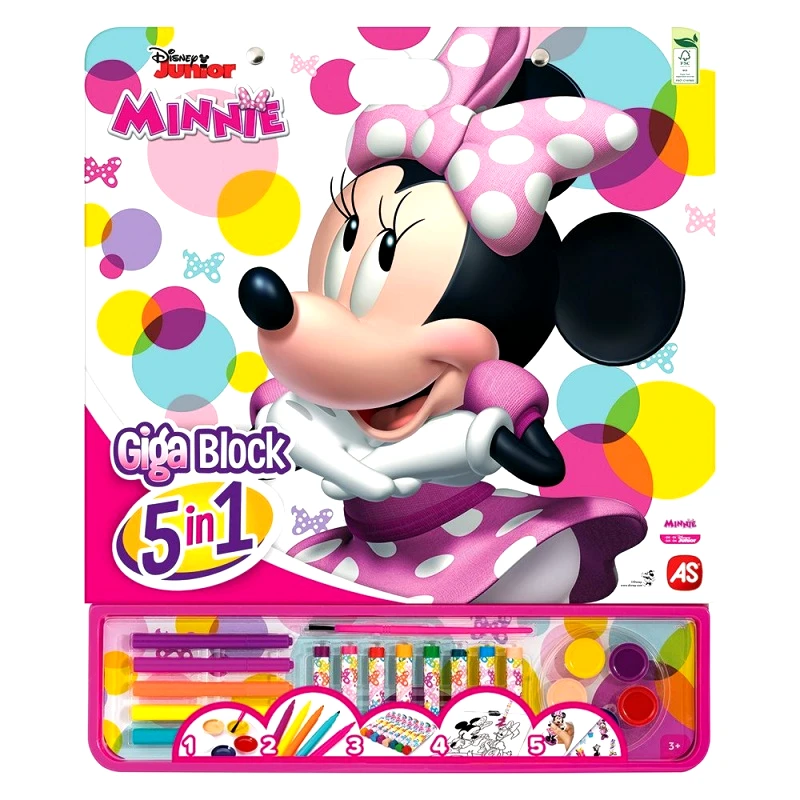 Giga Block Σετ Ζωγραφικής Disney Minnie 5 Σε 1 Για 3+ Χρονών (1023-62749) φωτογραφία
