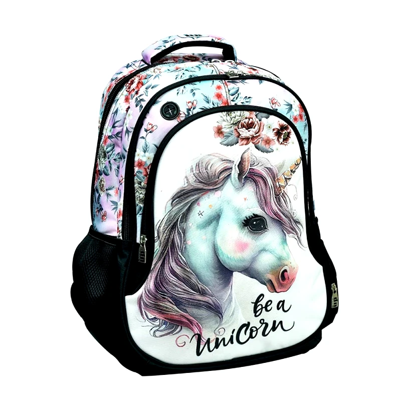 Back Me Up Τσάντα Πλάτης Δημοτικού Magic Unicorn (357-17031)