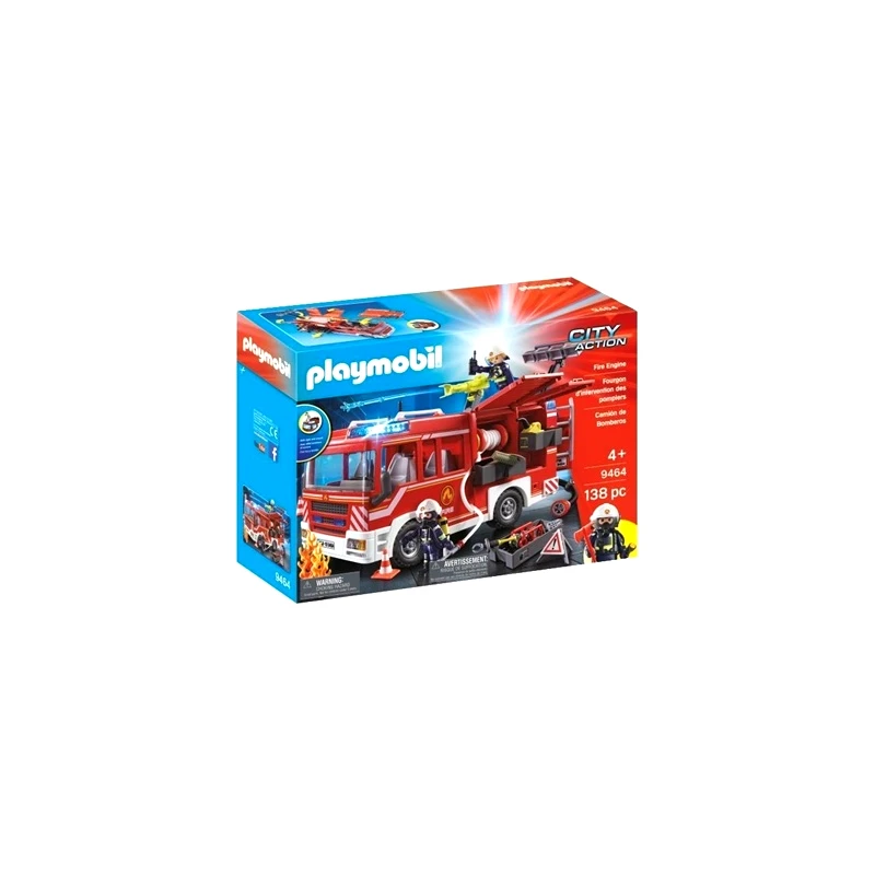 Playmobil Playmobil City Action Πυροσβεστικό Όχημα (9464)