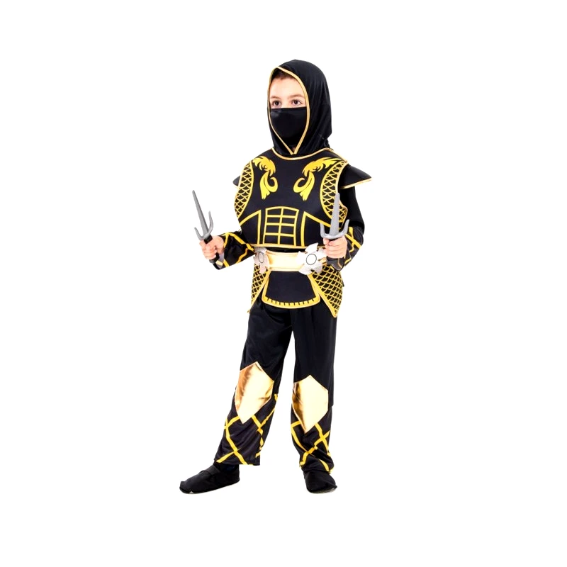 Fun Fashion Αποκριάτικη Στολή Golden Ninja Μεγ.06 (134306)