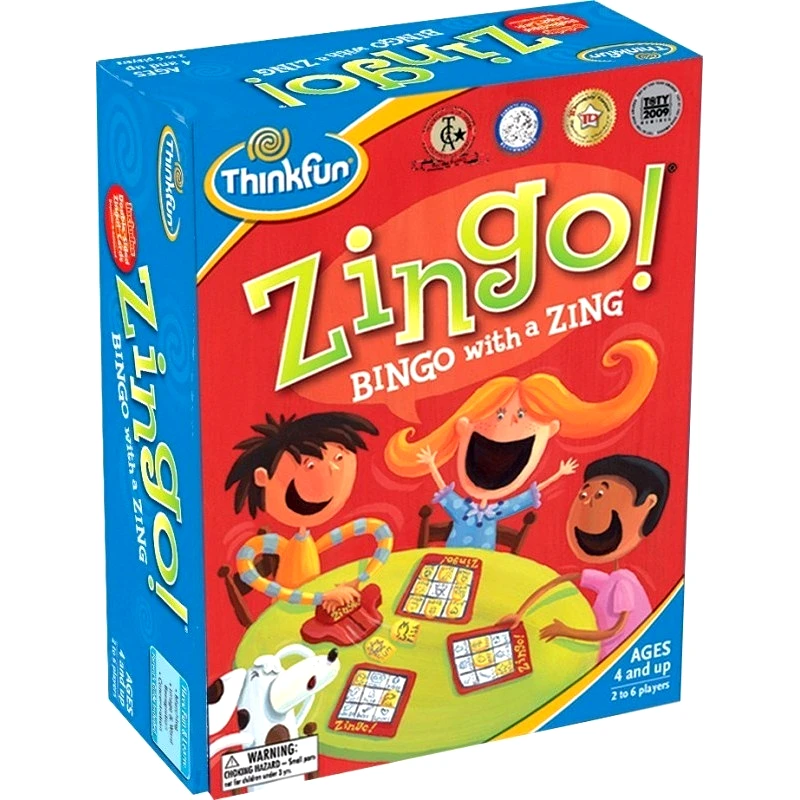 ThinkFun ThnkFun Επιτραπέζιο Παιχνίδι Λογικής Zingo! (007700)
