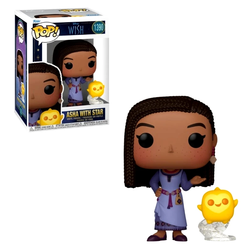 Funko Funko POP! Disney: Asha With Star 1390 (Wish) (UND72420)