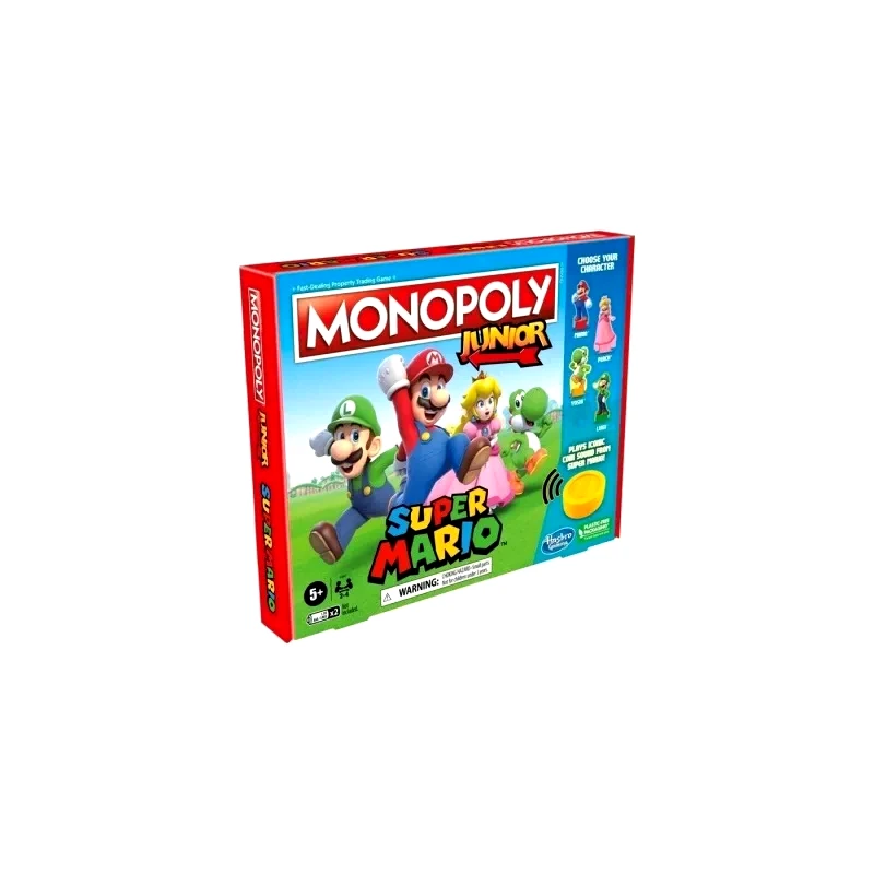 Monopoly Επιτραπέζιο Monopoly Jr Super Mario Edition (F4817)