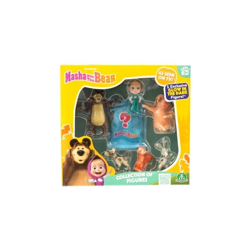 Giochi Preziosi Η Μάσα Και Ο Αρκούδος Σετ 7 Φιγούρες S2 (MHA31000)