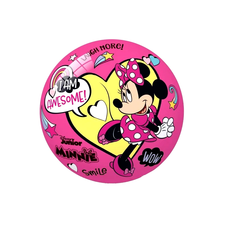 Star Toys Μπάλα Πλαστική 23Εκ Disney Minnie 2 Σχέδια - 1 τμχ (12/3143)