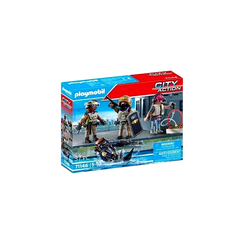 Playmobil Playmobil Ομαδα Ειδικων Δυναμεων (71146)