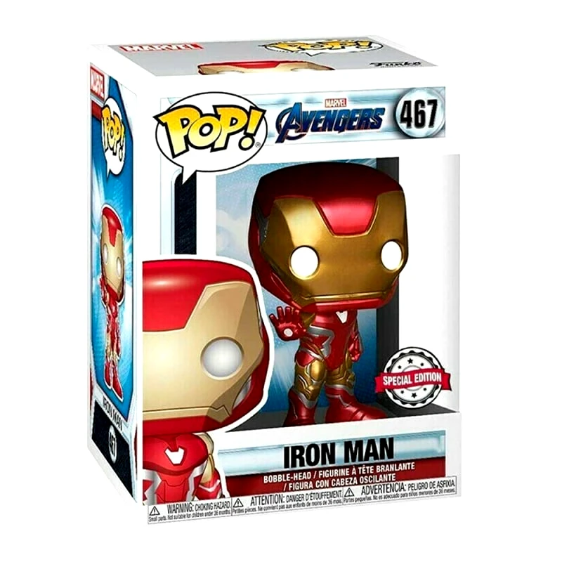 Funko Pop! Marvel: Avengers - Iron Man (Special Edition) 467 Bobble-Head (36674) φωτογραφία