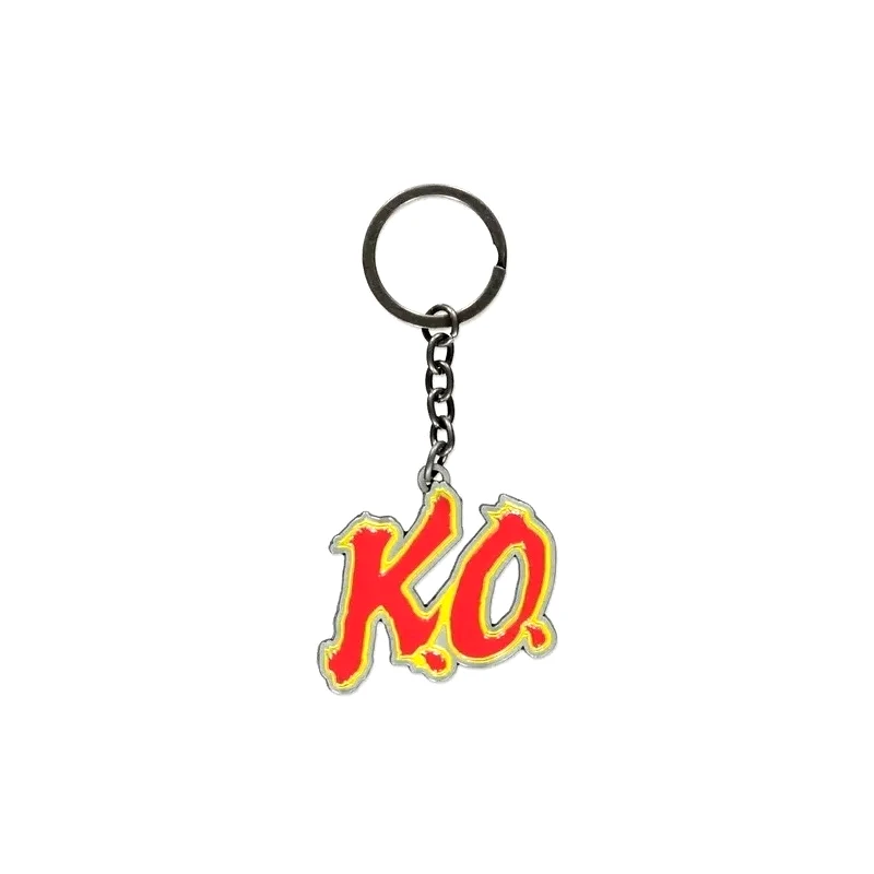 Difuzed Street Fighter Ko Metal Keychain (Μπρελοκ) (KE420755SFG)