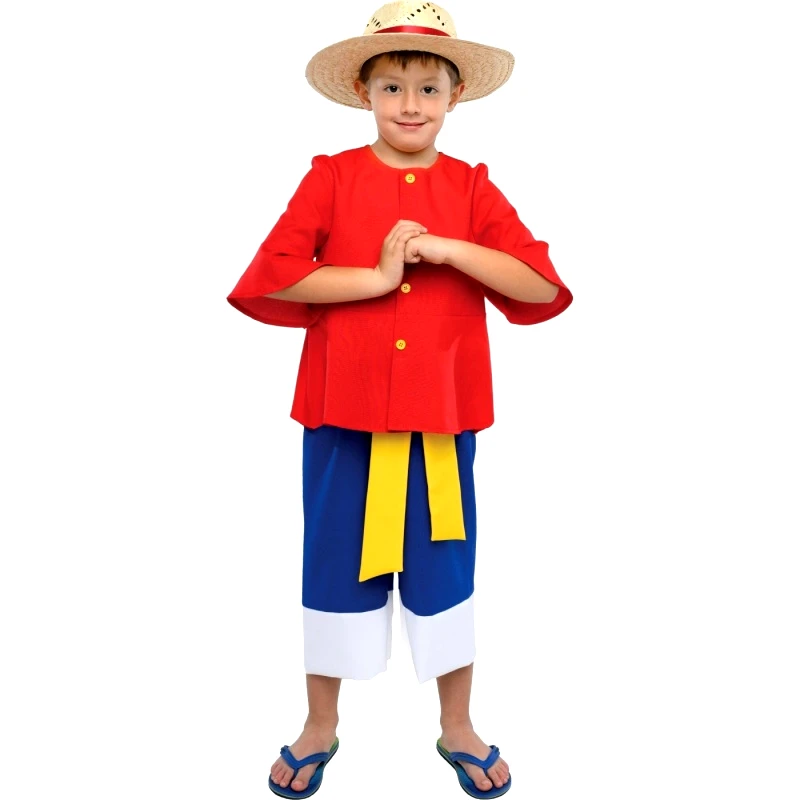 Fun Fashion Αποκριάτικη Στολή Luffy Μέγεθος 8 (147608)
