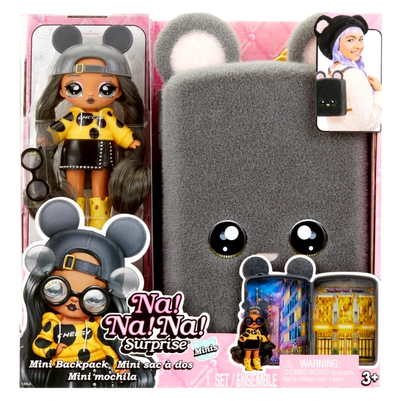 Na! Na! Na! Surprise Mini Backpack Playset Σειρα 2 3 Σχέδια - 1 τμχ (587170xx1EUC) φωτογραφία