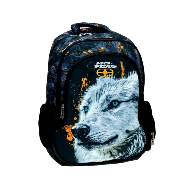 Γιόβας Α.Ε. Σακιδιο Οβαλ No Fear White Wolf (348-11031)