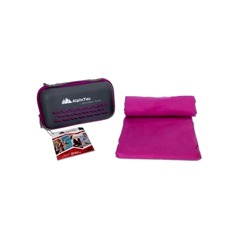 AlpinPro DryFast Πετσέτα Microfiber Μωβ 100x50cm (MS-M-PE)