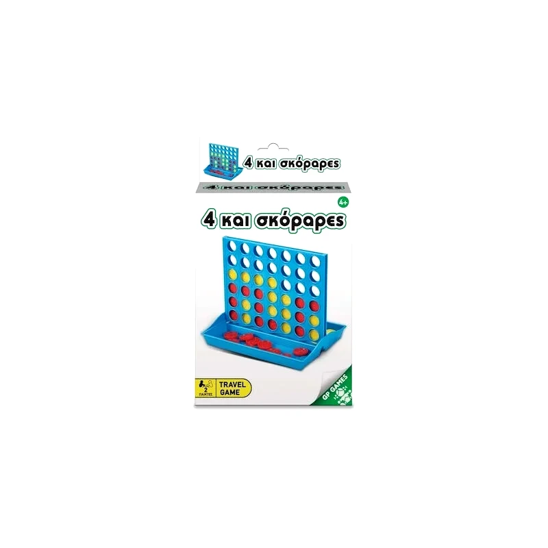 Giochi Preziosi Επιτραπέζιο Travel Game: 4 Και Σκοραρες (TAV00000)