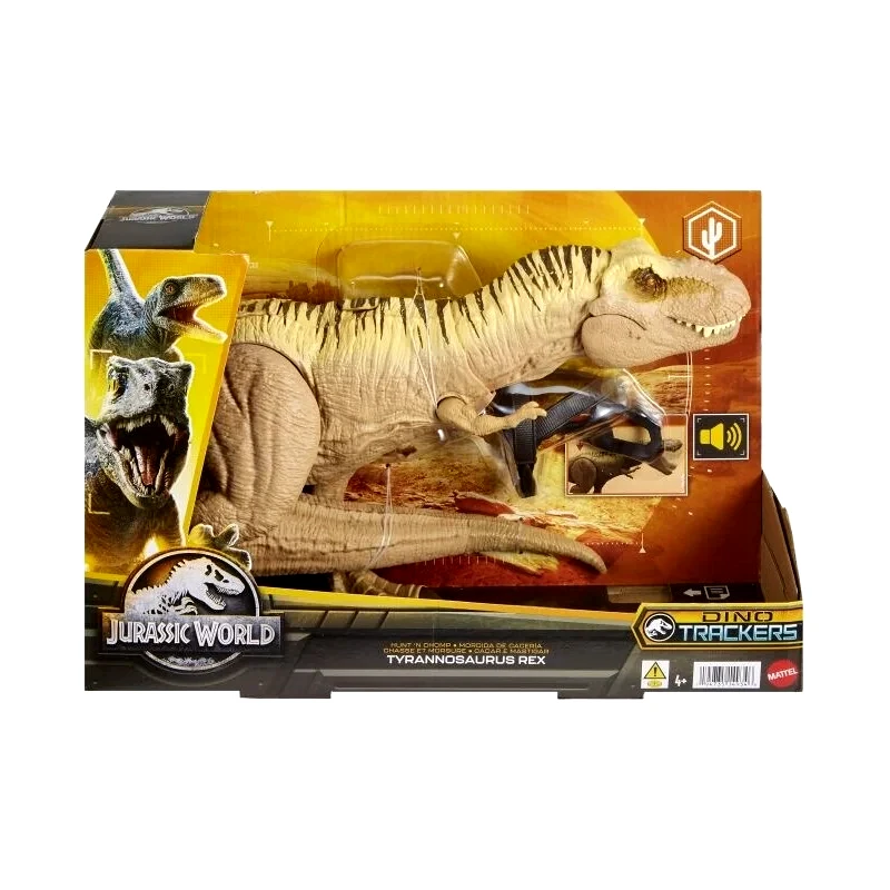 Mattel Jurassic World T-Rex Που Ανιχνεύει Και Δαγκώνει (HNT62)