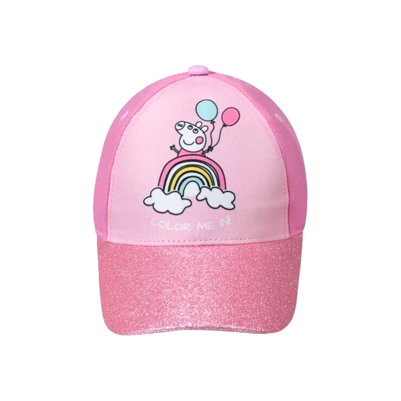 Stamion Καπέλο Peppa Pig Βαμβάκι με Μικροϊνες Color Me In (PP03126)