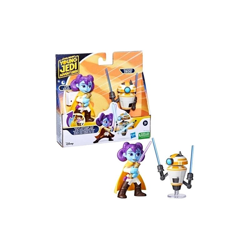 Star Wars Star Wars Young Jedi Adventures Pop-Up Action Figure 2Pack (F7961)