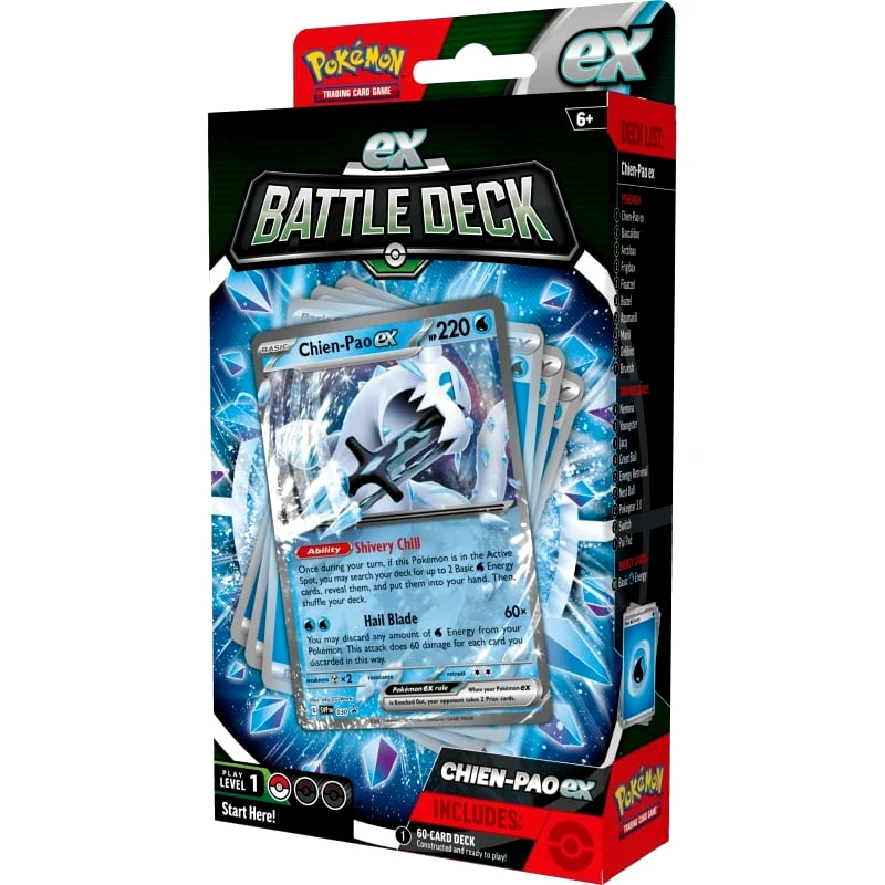 Pokemon Pokemon - Chien-Pao/Tinkatonexbattle Deck 2 Σχέδια - 1 τμχ (POK862403)