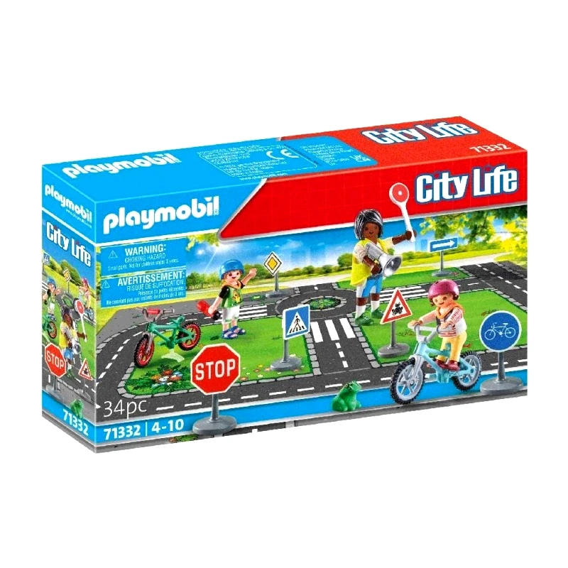 Playmobil Playmobil Μάθημα Κυκλοφοριακής Αγωγής (71332)