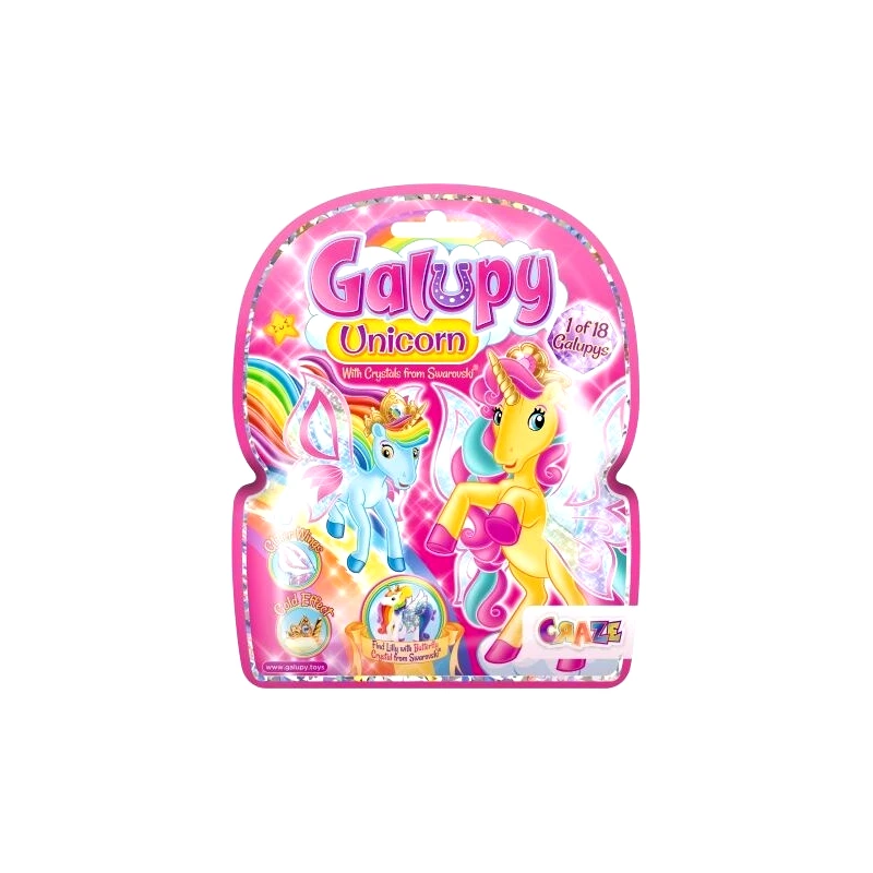 ΓΙΑΛΑΜΑΣ Δ.& ΣΙΑ ΕΕ Φιγουρα 9Εκ σε Σακουλακι Unicorn Galupy - 1 τμχ (CRZ17739)