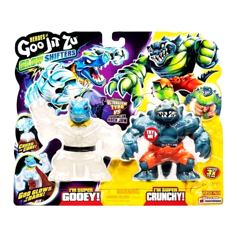 Giochi Preziosi Goo Jit Zu Glow Shifters Versus Pack 2 Σχέδια - 1 τμχ (GJT40000)