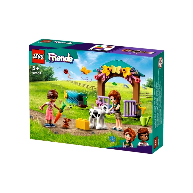 Lego Lego Friends Στάβλος Για Το Μοσχαράκι Της Ότομ (42607)