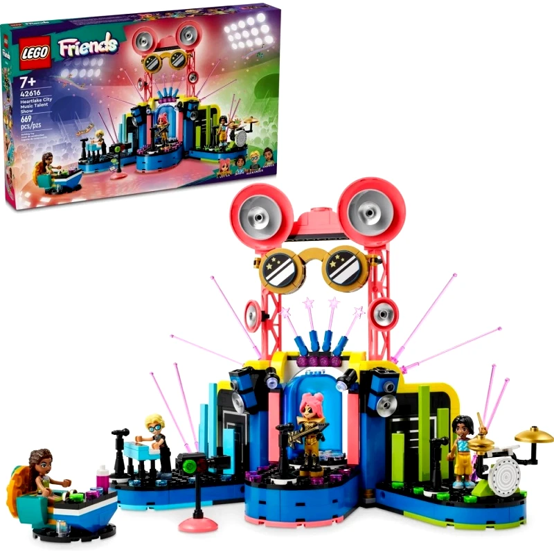 Lego Lego Friends Σόου Μουσικών Ταλέντων Χάρτλεϊκ Σίτυ (42616)
