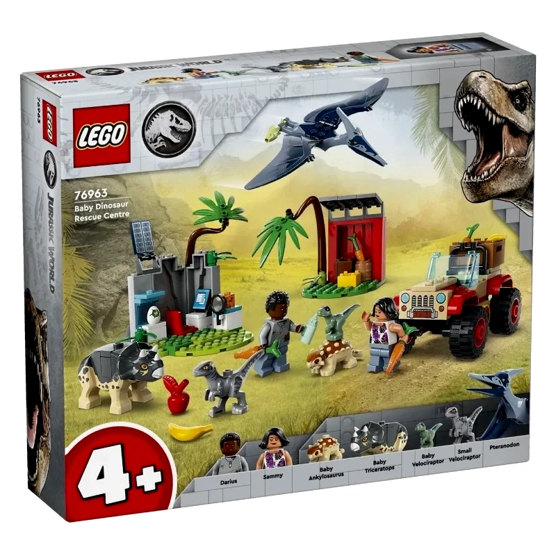 Lego Lego Jurassic World Κέντρο Διάσωσης Μωρών Δεινοσαύρων (76963)