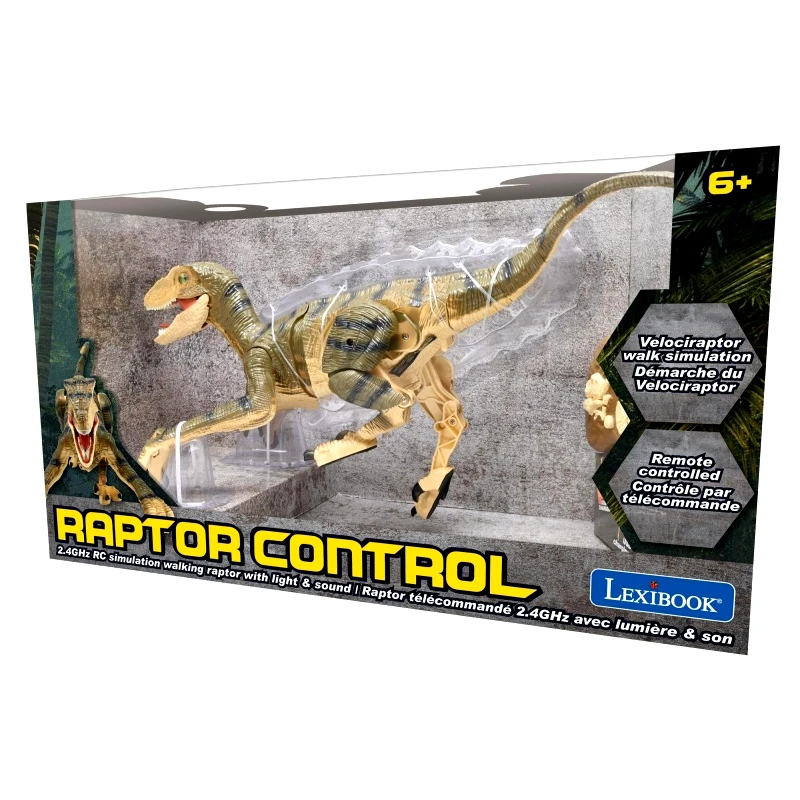 Real Fun Toys Τηλεκ. Rc Βελοσιραπτορας Με Τηλεχειριστηριο (25.DINO01)