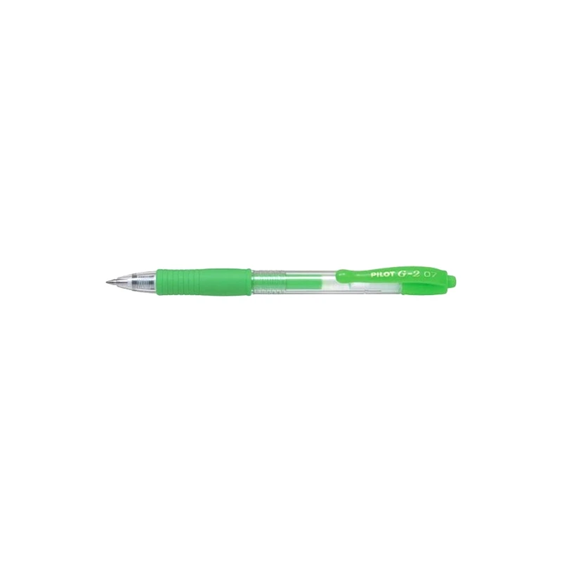 Pilot Pilot Στυλό G-2 Gel 0.7mm Neon Πράσινο (BL-G2-7NG)