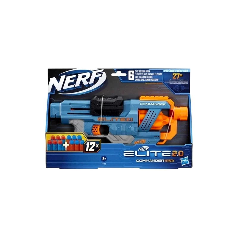 Nerf Nerf Elite 2.0 Commander Rd-6 Blaster (E9485)