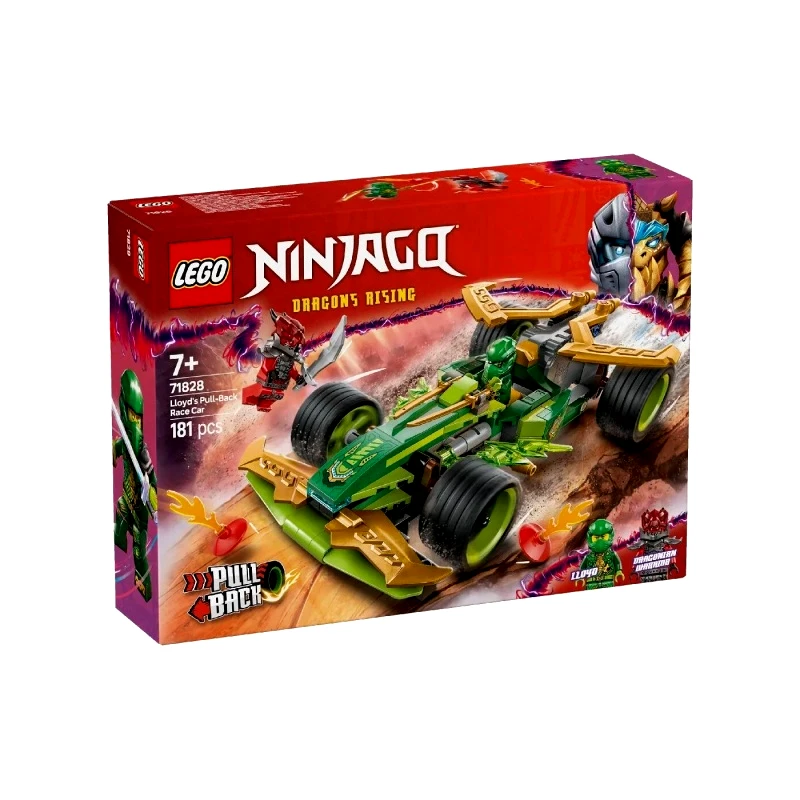 Lego Lego Ninjago Αγωνιστικό Αυτοκίνητο Pull-Back Του Λόιντ (71828)