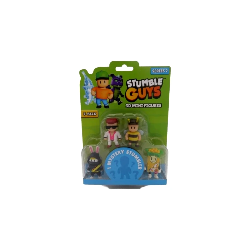Just Toys Stumble Guys Series 2 3D Mini Figures 5 Pack Διάφορα Σχέδια (0438)